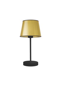 Lampa stołowa nocna czarno złota SIENA MIRROR ze sklepu Lysne w kategorii Lampy stołowe - zdjęcie 181847042