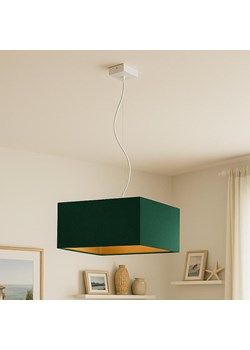 Nowoczesna lampa sufitowa z kwadratowym kloszem SANGRIA GOLD ze sklepu Lysne w kategorii Lampy sufitowe - zdjęcie 181847130