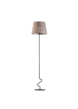 Lampa stojąca na czarnym stelażu SURAT ze sklepu Lysne w kategorii Lampy podłogowe - zdjęcie 181847210