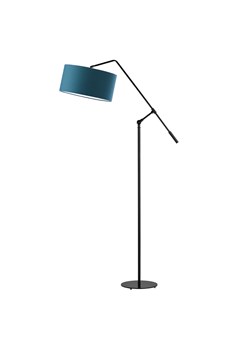 Czarna lampa stojąca regulowana na wysięgniku LIBERIA ze sklepu Lysne w kategorii Lampy podłogowe - zdjęcie 181848722
