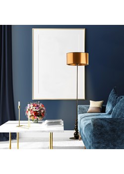 Lampa stojąca czarno-miedziana ROMA MIRROR ze sklepu Lysne w kategorii Lampy podłogowe - zdjęcie 181848810
