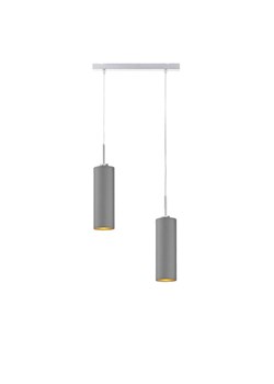 Podwójna lampa wisząca na listwie MADERA GOLD ze sklepu Lysne w kategorii Lampy wiszące - zdjęcie 181849623