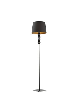 Czarna lampa stojąca z ozdobnymi kulami SEUL GOLD ze sklepu Lysne w kategorii Lampy podłogowe - zdjęcie 181850714