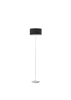 Chromowana lampa stojąca z welurowym abażurem MEKSYK VELUR ze sklepu Lysne w kategorii Lampy podłogowe - zdjęcie 181850751
