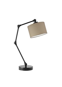 Czarna lampka nocna do czytania ASMARA ze sklepu Lysne w kategorii Lampy stołowe - zdjęcie 181851252