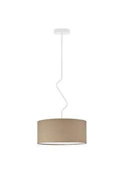 Beżowa lampa sufitowa LED do sypialni LOZANNA fi - 40 cm ze sklepu Lysne w kategorii Lampy sufitowe - zdjęcie 181851722