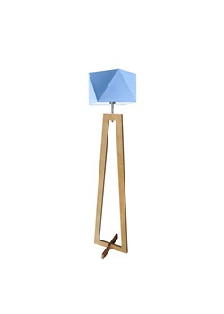 Lampa stojąca drewniana ręcznie robiona BAKU do pokoju dziecka ze sklepu Lysne w kategorii Lampy dziecięce - zdjęcie 181852101