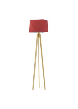 Lampa stojąca drewniana ręcznie robiona BOMBAJ ze sklepu Lysne w kategorii Lampy podłogowe - zdjęcie 181852102