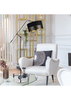 Regulowana lampa podłogowa do czytania w salonie LIBERIA GLAM ze sklepu Lysne w kategorii Lampy podłogowe - zdjęcie 181852371