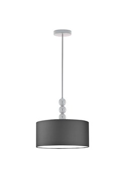 Skandynawska lampa sufitowa do salonu w kolorze ciemnoszarym SALAMANCA ze sklepu Lysne w kategorii Lampy sufitowe - zdjęcie 181852401
