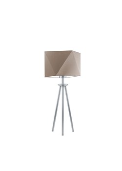 Lampka na 3 nogach na stolik z beżowym abażurem SOVETO ze sklepu Lysne w kategorii Lampy stołowe - zdjęcie 181852723
