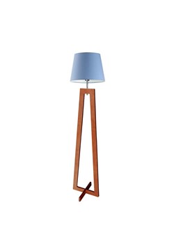 Nowoczesna lampa podłogowa dla dzieci z niebieskim akcentem KOS ze sklepu Lysne w kategorii Lampy dziecięce - zdjęcie 181853413