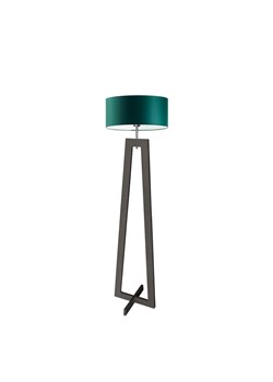 Drewniana lampa podłogowa do salonu z abażurem BALI ze sklepu Lysne w kategorii Lampy podłogowe - zdjęcie 181853440