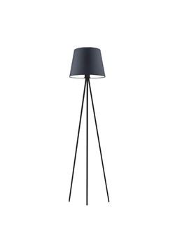 Czarna lampa podłogowa do salonu z abażurem RENO ze sklepu Lysne w kategorii Lampy podłogowe - zdjęcie 181853731