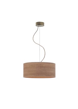Żyrandol kuchenny HAJFA ECO fi - 40 cm - kolor orzechowy ze sklepu Lysne w kategorii Lampy wiszące - zdjęcie 181853793