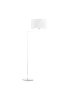 Biała lampa stojąca z regulowanym przegubem SANTIAGO ze sklepu Lysne w kategorii Lampy podłogowe - zdjęcie 181853810