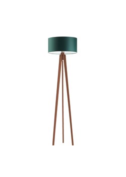 Lampa stojąca drewniana z abażurem MIAMI w stylu urban jungle ze sklepu Lysne w kategorii Lampy podłogowe - zdjęcie 181855231