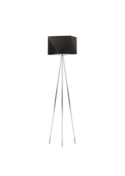Trójnożna lampa podłogowa do sypialni KANTON z brązowym abażurem ze sklepu Lysne w kategorii Lampy podłogowe - zdjęcie 181855783