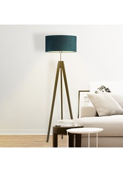 Lampa stojąca drewniana HAITI VELUR ze sklepu Lysne w kategorii Lampy podłogowe - zdjęcie 181856863