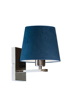 Chromowany kinkiet do sypialni HVAR VELUR ze sklepu Lysne w kategorii Lampy ścienne - zdjęcie 181856912