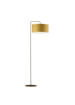 Złota lampa podłogowa w kolorze musztardowym BOLIVIA ze sklepu Lysne w kategorii Lampy podłogowe - zdjęcie 181857133