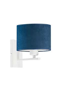 Biały kinkiet na przedpokój ELVORA VELUR ze sklepu Lysne w kategorii Lampy ścienne - zdjęcie 181857464