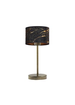 Nowoczesna lampa stołowa z abażurem imitującym marmur NICEA MARMUR ze sklepu Lysne w kategorii Lampy stołowe - zdjęcie 181857562