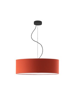 Designerska lampa wisząca do pokoju dziennego HAJFA fi - 60 cm - kolor rdzawy ze sklepu Lysne w kategorii Lampy dziecięce - zdjęcie 181858140