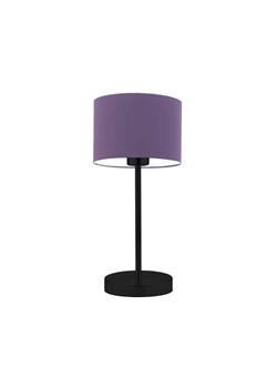 Nowoczesna lampka nocna LED w stylu vintage NICEA z fioletowym abażurem ze sklepu Lysne w kategorii Lampy stołowe - zdjęcie 181858483