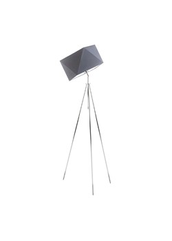 Lampa podłogowa tripod do sypialni HAVANA w klasycznej szarości ze sklepu Lysne w kategorii Lampy podłogowe - zdjęcie 181859033