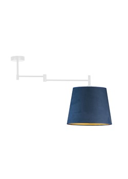 Nowoczesna lampa sufitowa na wysięgniku TAMPA VELUR ze sklepu Lysne w kategorii Lampy sufitowe - zdjęcie 181859814