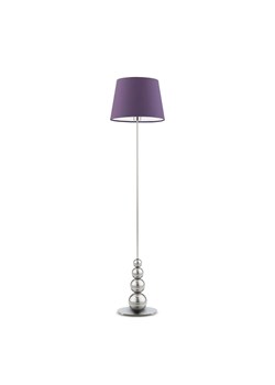 Srebrna lampa podłogowa do czytania w łóżku LIZBONA ze sklepu Lysne w kategorii Lampy podłogowe - zdjęcie 181860444