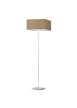 Nowoczesna lampa podłogowa do sypialni PRAGA z beżowym abażurem ze sklepu Lysne w kategorii Lampy podłogowe - zdjęcie 181860594