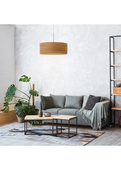 Żyrandol do kuchni SINTRA ECO fi - 50 cm - kolor dąb sonoma ze sklepu Lysne w kategorii Lampy wiszące - zdjęcie 181861361