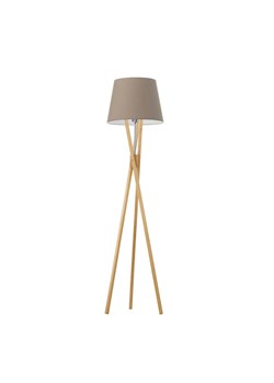 Dębowa lampa podłogowa do czytania w łóżku ANDORA ze sklepu Lysne w kategorii Lampy podłogowe - zdjęcie 181862262