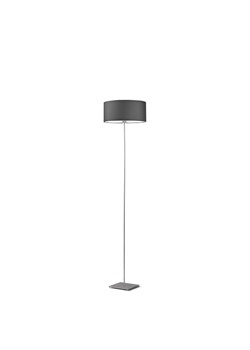 Srebrna lampa podłogowa z abażurem MEKSYK ze sklepu Lysne w kategorii Lampy podłogowe - zdjęcie 181862513