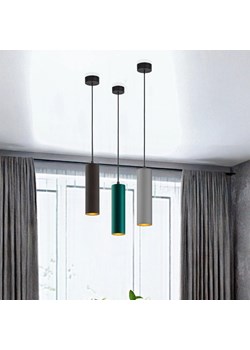 Prosta lampa wisząca do kuchni nad stół tuba BEJRUT GOLD ze sklepu Lysne w kategorii Lampy wiszące - zdjęcie 181863182