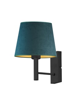 Geometryczny kinkiet LED z abażurem IZMIR VELUR ze sklepu Lysne w kategorii Lampy ścienne - zdjęcie 181863371