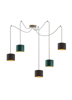 Lampa wisząca pająk WAIKIKI W5 GOLD ze sklepu Lysne w kategorii Lampy wiszące - zdjęcie 181863400