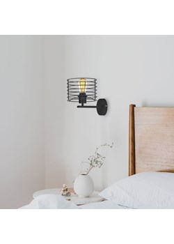 Kinkiet loft do sypialni ARGOS LOFT z drucianym kloszem ze sklepu Lysne w kategorii Lampy ścienne - zdjęcie 181864020