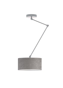 Szara lampa sufitowa z przegubami NEWA VELUR ze sklepu Lysne w kategorii Lampy sufitowe - zdjęcie 181864483