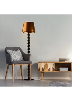 Lampa stojąca czarno-miedziana BANGKOK MIRROR ze sklepu Lysne w kategorii Lampy podłogowe - zdjęcie 181864734