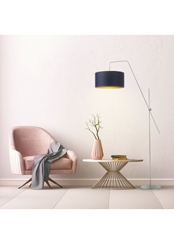 Funkcjonalna lampa stojąca do czytania do salonu BILBAO GOLD ze sklepu Lysne w kategorii Lampy podłogowe - zdjęcie 181865173