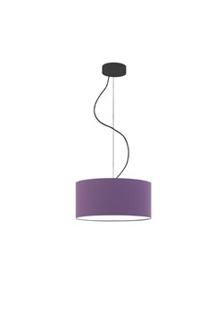 Fioletowa lampa wisząca w stylu vintage HAJFA fi - 30 cm ze sklepu Lysne w kategorii Lampy wiszące - zdjęcie 181865482
