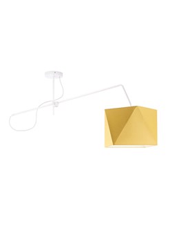 Lampa sufitowa z regulowanym ramieniem BUFFALO z musztardowym kloszem ze sklepu Lysne w kategorii Lampy dziecięce - zdjęcie 181866293