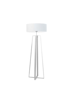 Biała lampa stojąca do salonu MOSS ze sklepu Lysne w kategorii Lampy podłogowe - zdjęcie 181866793