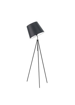 Czarna lampa podłogowa do sypialni na trójnogu OSLO ze sklepu Lysne w kategorii Lampy podłogowe - zdjęcie 181866890