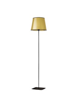 Lampa stojąca złota PALERMO MIRROR na czarnym stelażu w stylu loft ze sklepu Lysne w kategorii Lampy podłogowe - zdjęcie 181867540