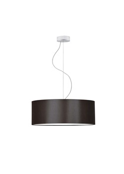 Brązowa lampa wisząca do kuchni HAJFA fi - 50 cm - kolor brązowy ze sklepu Lysne w kategorii Lampy wiszące - zdjęcie 181868271
