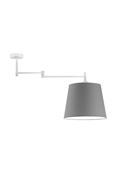 Skandynawska lampa sufitowa z abażurem TAMPA z regulowanym ramieniem ze sklepu Lysne w kategorii Lampy sufitowe - zdjęcie 181868700